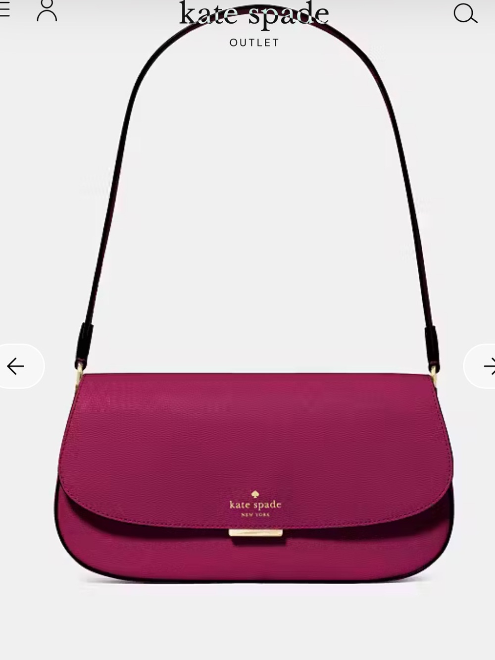 kate spade Shoulder Bag in Deep Magenta